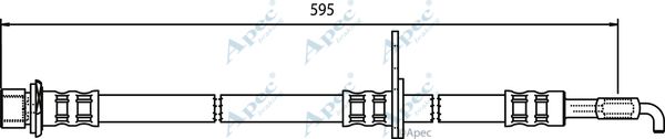 APEC BRAKING Pidurivoolik HOS3694